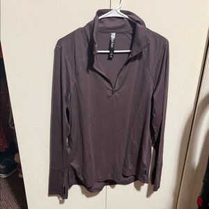 Women's Purple Quarter-Zip Top